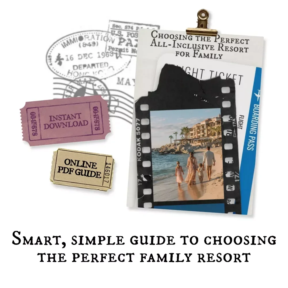 Choosing the Perfect All-Inclusive Resort for Family | Family Travel Guide | All-Inclusive Vacation Planning eBook for Stress-Free Trips