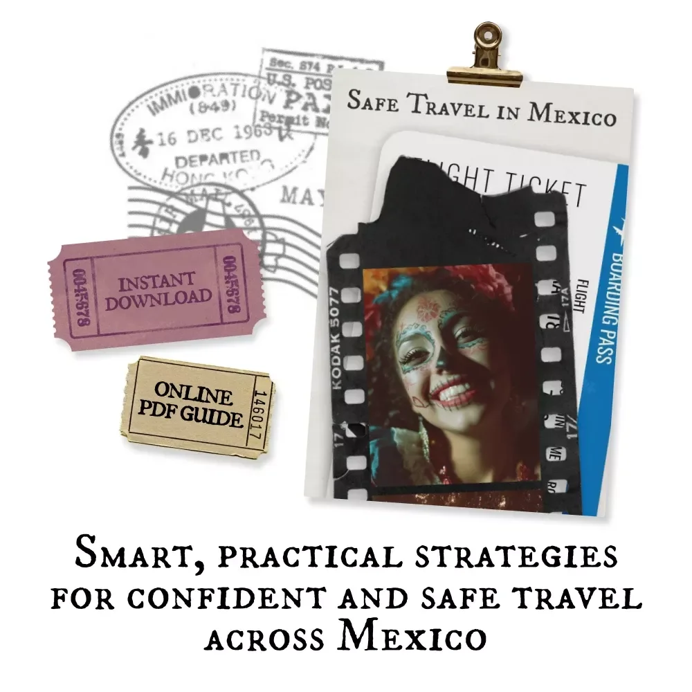Safe Travel in Mexico – Essential eBook Guide for Travelers | How to Travel Mexico Safely | Digital Download for Stress-Free Trips