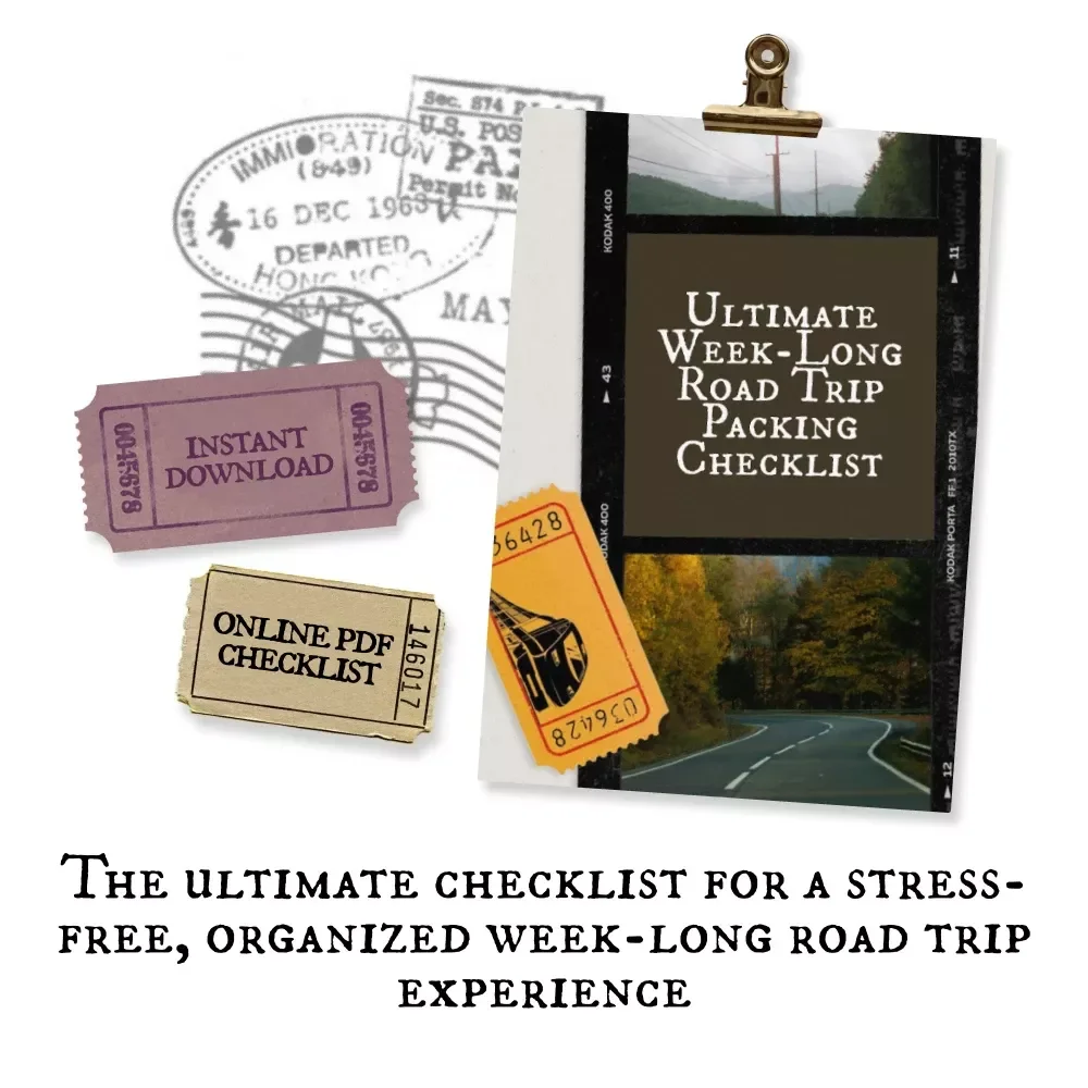 Ultimate Week-Long Road Trip Packing Checklist - Essential Guide for Your Next Adventure