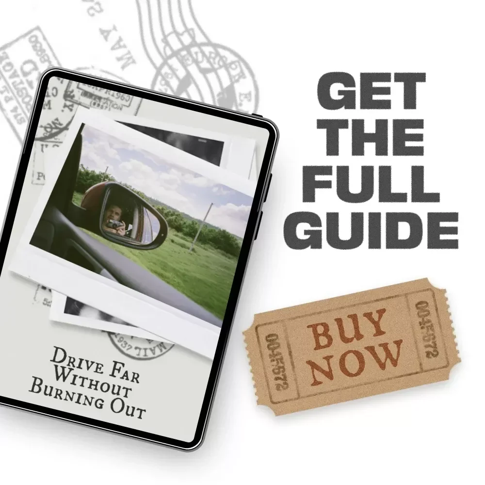 Drive Far Without Burning Out | Digital eBook for Safer Long Drives | How to Avoid Fatigue on Long Drives and Stay Focused Behind the Wheel