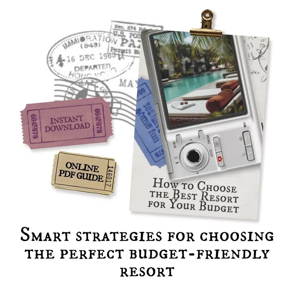 How to Choose the Best Resort for Your Budget — Budget Travel Guide, Resort Comparison Checklist, Vacation Planning eBook for Affordable Stays