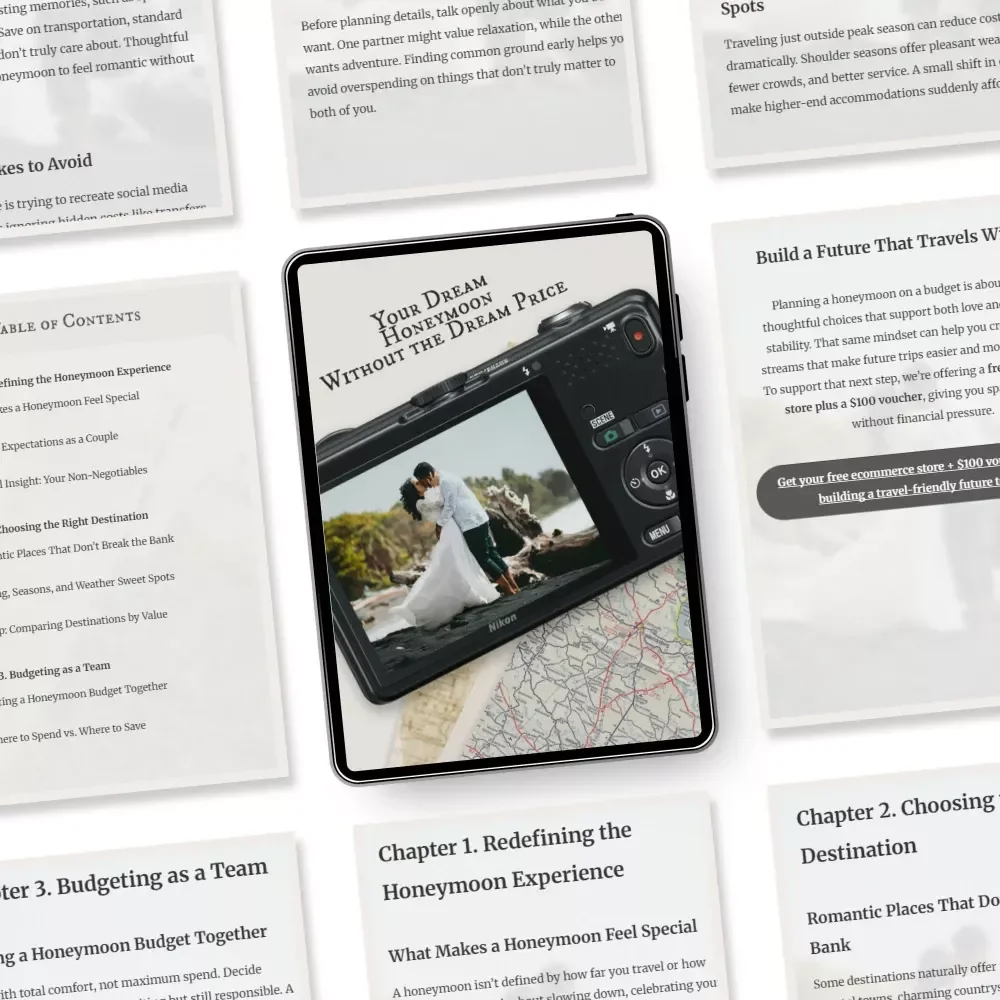 Your Dream Honeymoon Without the Dream Price - Budget-Friendly Honeymoon Planning eBook