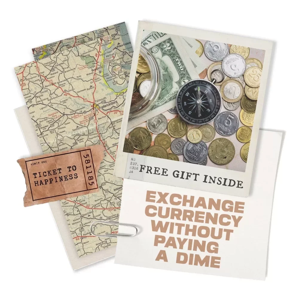 How to Exchange Currency Without Paying a Dime | Fee-Free Currency Exchange Guide, Travel Money Tips, Digital Download eBook for Smart Travelers