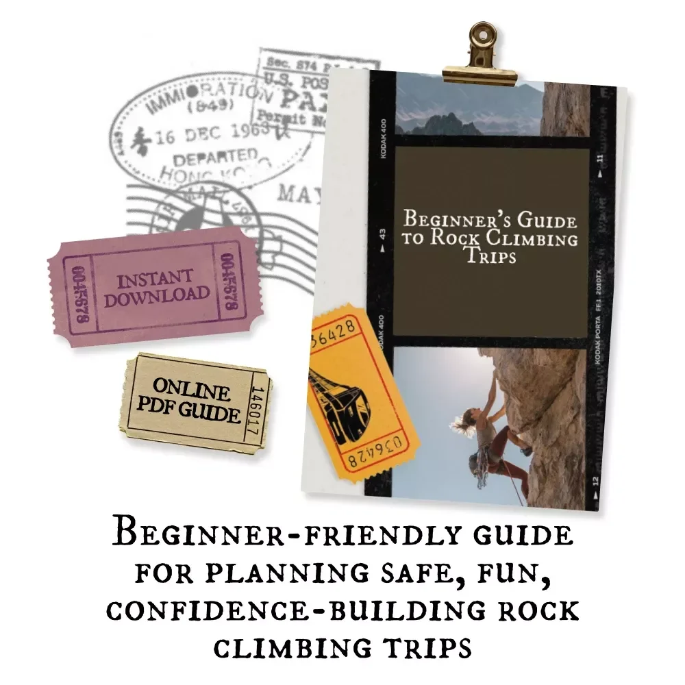 Beginner’s Guide to Rock Climbing Trips | Ultimate Starter Guide | Outdoor Climbing eBook & Digital Download