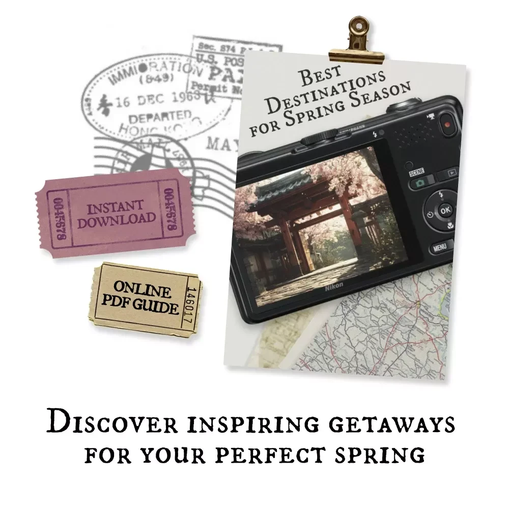 Best Destinations for Spring Season | Digital Travel eBook | Discover Where to Go in Spring | Explore Nature, Culture & Warm Escapes