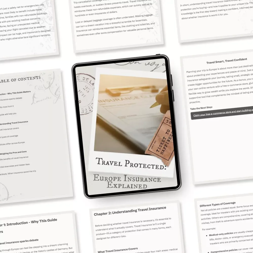 Travel Protected: Europe Insurance Explained - Essential Guide to Travel Insurance for Europe