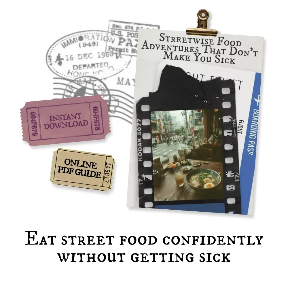 Streetwise Food Adventures That Don’t Make You Sick | Ultimate Street Food Safety Guide for Travelers & Food Lovers | Learn How to Avoid Getting Sick While Eating Street Food Worldwide