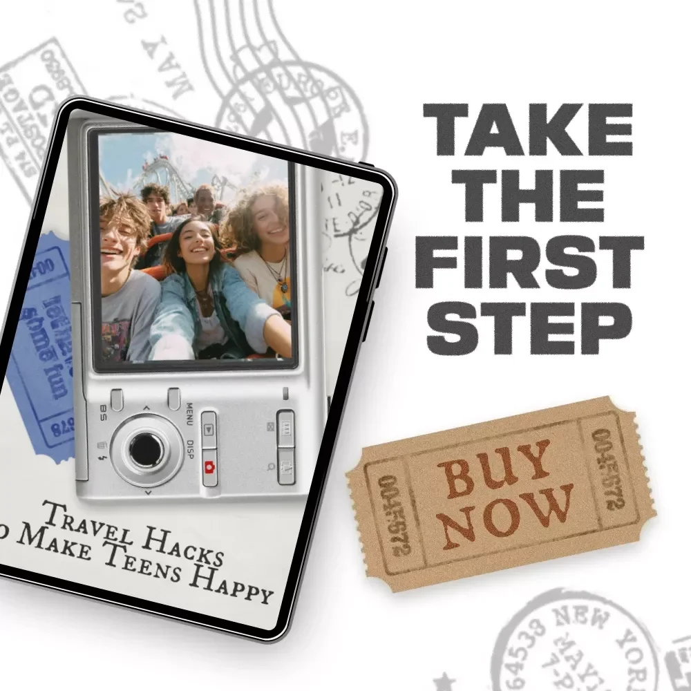 Travel Hacks to Make Teens Happy | Ultimate Teen Travel Checklist for Stress-Free Family Trips | traveling with teens how to keep them happy Guide