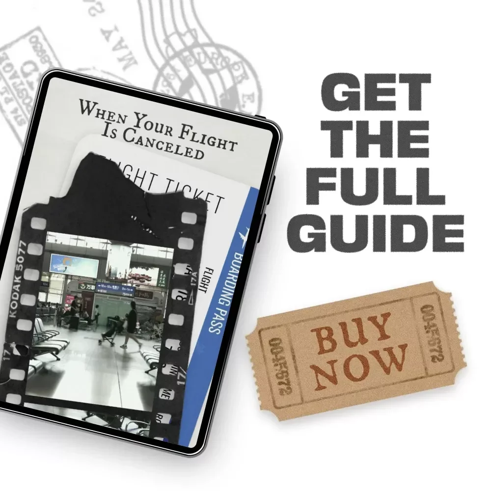 When Your Flight Is Canceled | Essential eBook Guide on What to Do If Your Flight Is Canceled for Stress-Free Rebooking and Refunds
