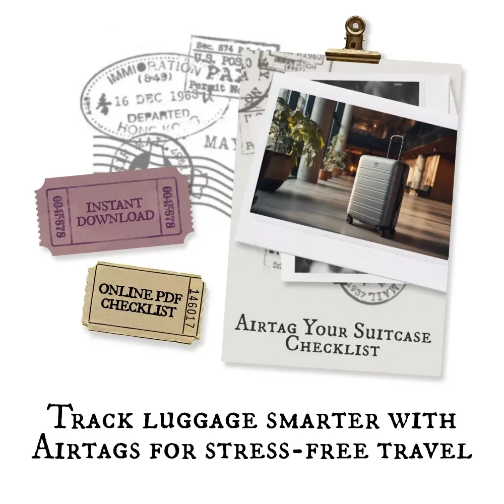 Airtag Your Suitcase Checklist – Smart Travel Packing Guide | Is Airtag Your Suitcase Is It Worth It Checklist for Stress-Free Trips