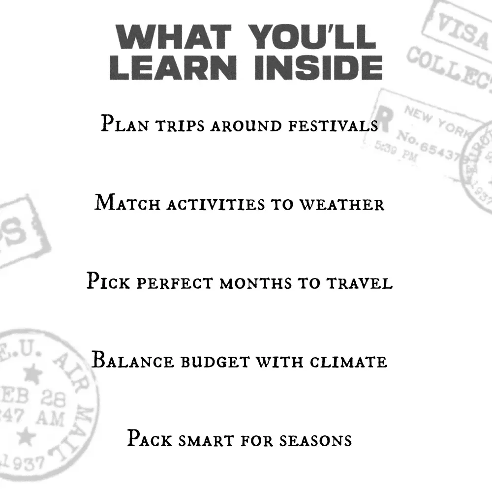 Best Time to Visit Thailand for Weather | Digital Travel Guide | Discover the Best Time to Visit Thailand for Weather and Activities