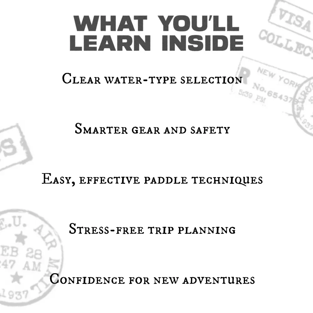 Water Trails: Kayak and Canoe Journeys – Ultimate Guide for Adventure Seekers | Printable Outdoor Travel eBook