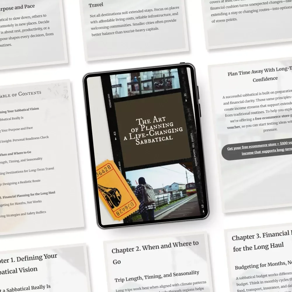 The Art of Planning a Life-Changing Sabbatical: The Ultimate eBook Guide on How to Plan a Long Trip