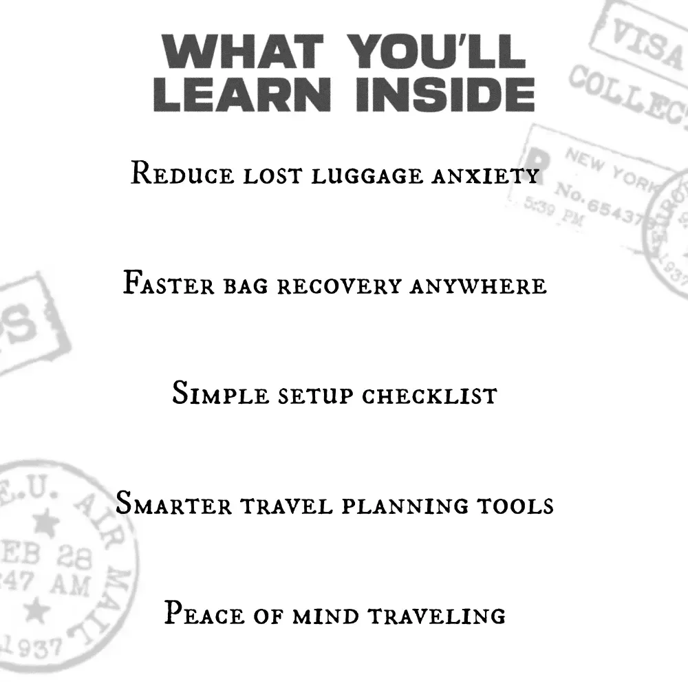 Airtag Your Suitcase Checklist – Smart Travel Packing Guide | Is Airtag Your Suitcase Is It Worth It Checklist for Stress-Free Trips