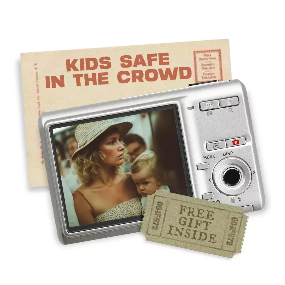 Kids Safe in the Crowd Ebook | Family Travel Safety Guide | Crowd Navigation for Parents | Child Safety Digital Download