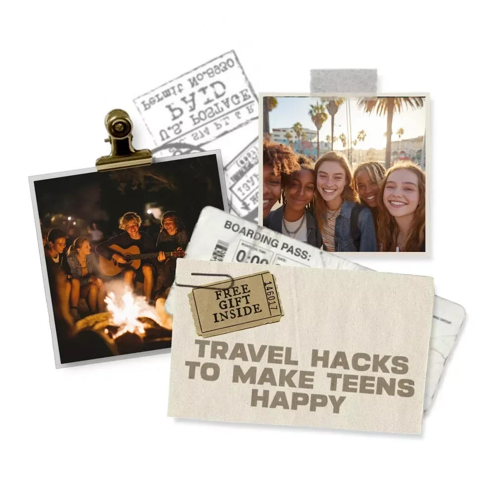 Travel Hacks to Make Teens Happy | Ultimate Teen Travel Checklist for Stress-Free Family Trips | traveling with teens how to keep them happy Guide