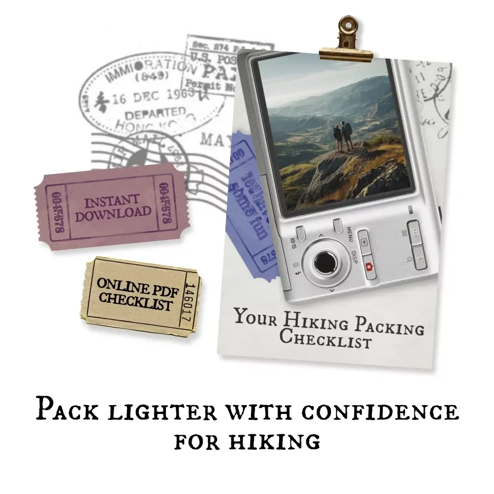 Your Hiking Packing Checklist – Smart Lightweight Hiking Guide for How to Pack Light for a Hiking Trip