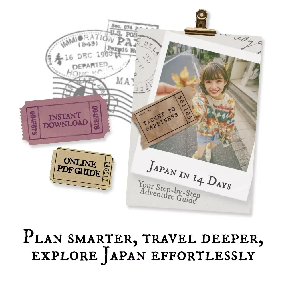 Japan in 14 Days: Your Step-by-Step Adventure Guide | Digital Travel Planner | Complete Japan Two Week Itinerary Step by Step