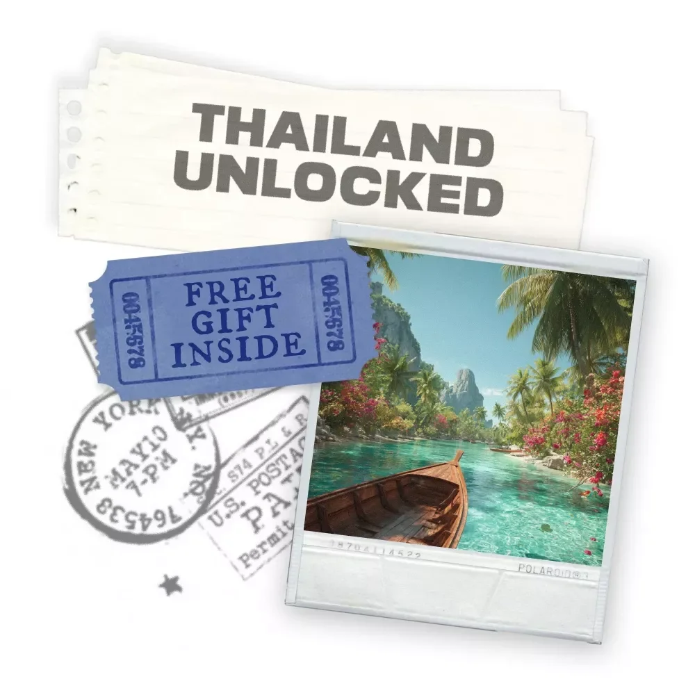 Thailand Unlocked: The First-Timer’s Adventure Guide | Digital Travel Planner | Complete Thailand Itinerary for First Timers