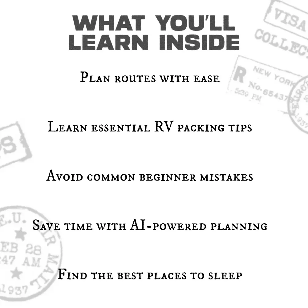 Your First RV Adventure Starts Here: The Ultimate RV Road Trip Planning Guide for Beginners