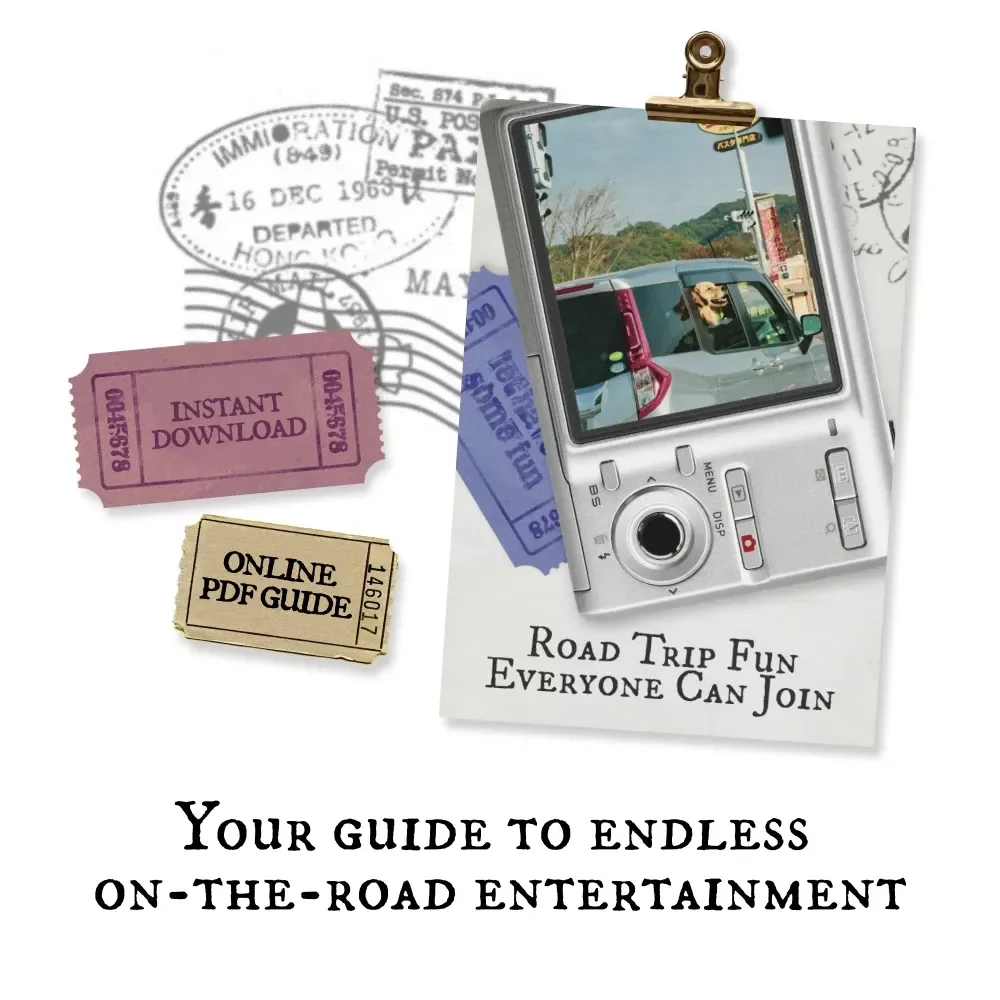 Road Trip Fun Everyone Can Join | Digital Guide | Road Trip Games for Adults and Kids for Long Drives and Family Adventures