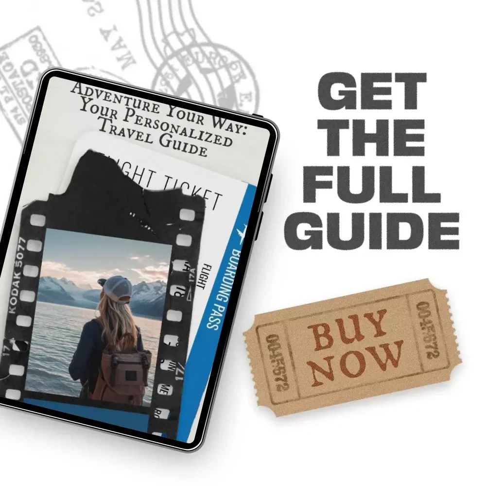 Adventure Your Way: Your Personalized Travel Guide – Customizable Ebook, Travel Styles & Smart Itinerary Creation