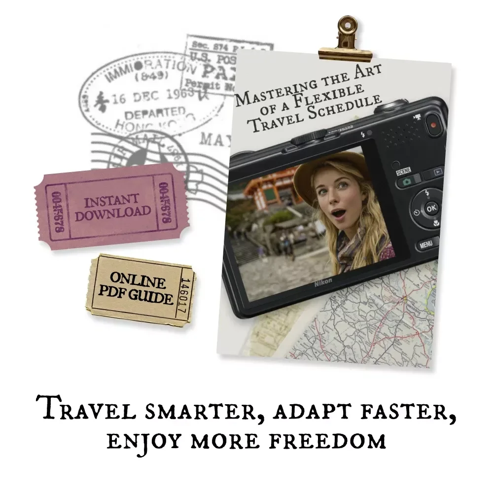 Mastering the Art of a Flexible Travel Schedule | Digital Guide for Modern Explorers | Learn How to Create a Flexible Travel Schedule with Ease