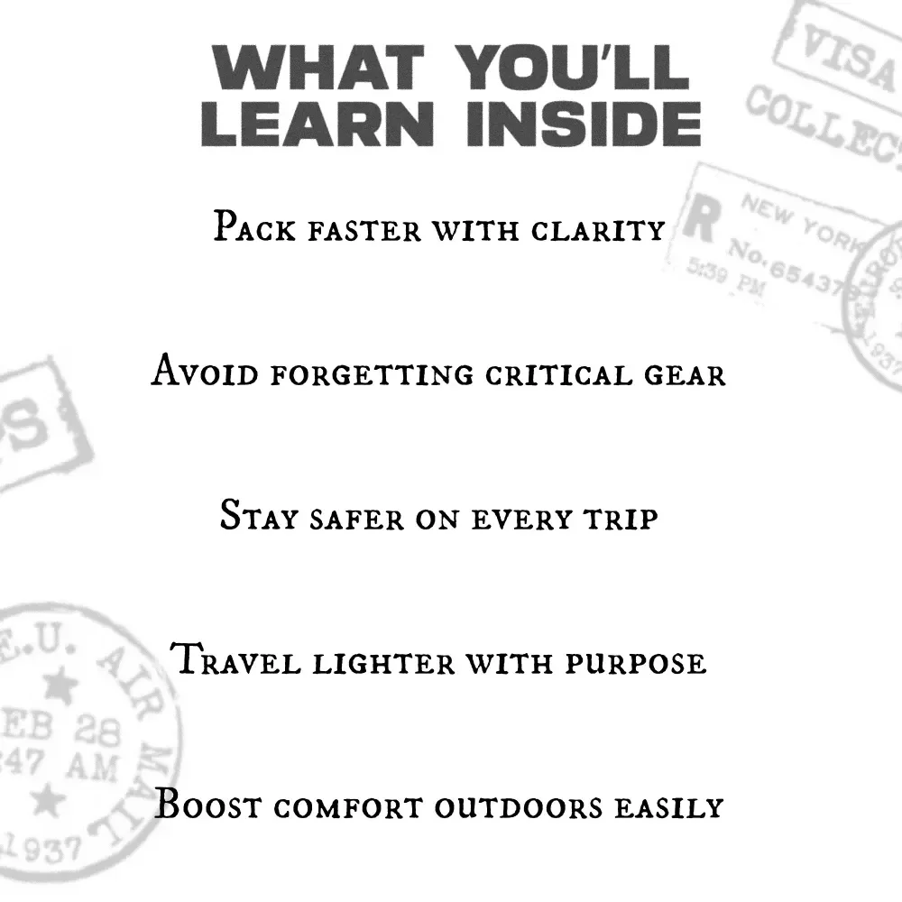 The Ultimate Backpacking Essentials Checklist | Printable Hiking Planner, Outdoor Prep Guide, Digital Packing Organizer