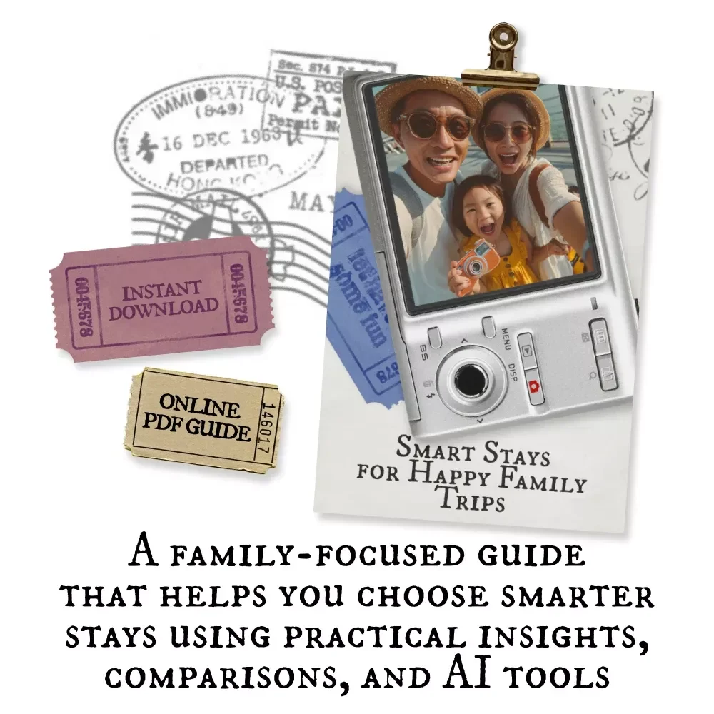 Smart Stays for Happy Family Trips | Family Travel eBook | Vacation Planning Guide for Parents