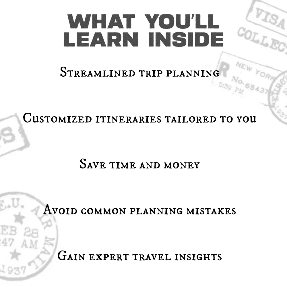 AI Travel Buddy: Craft Your Perfect Trip Itinerary in Minutes - Digital Download eBook Guide