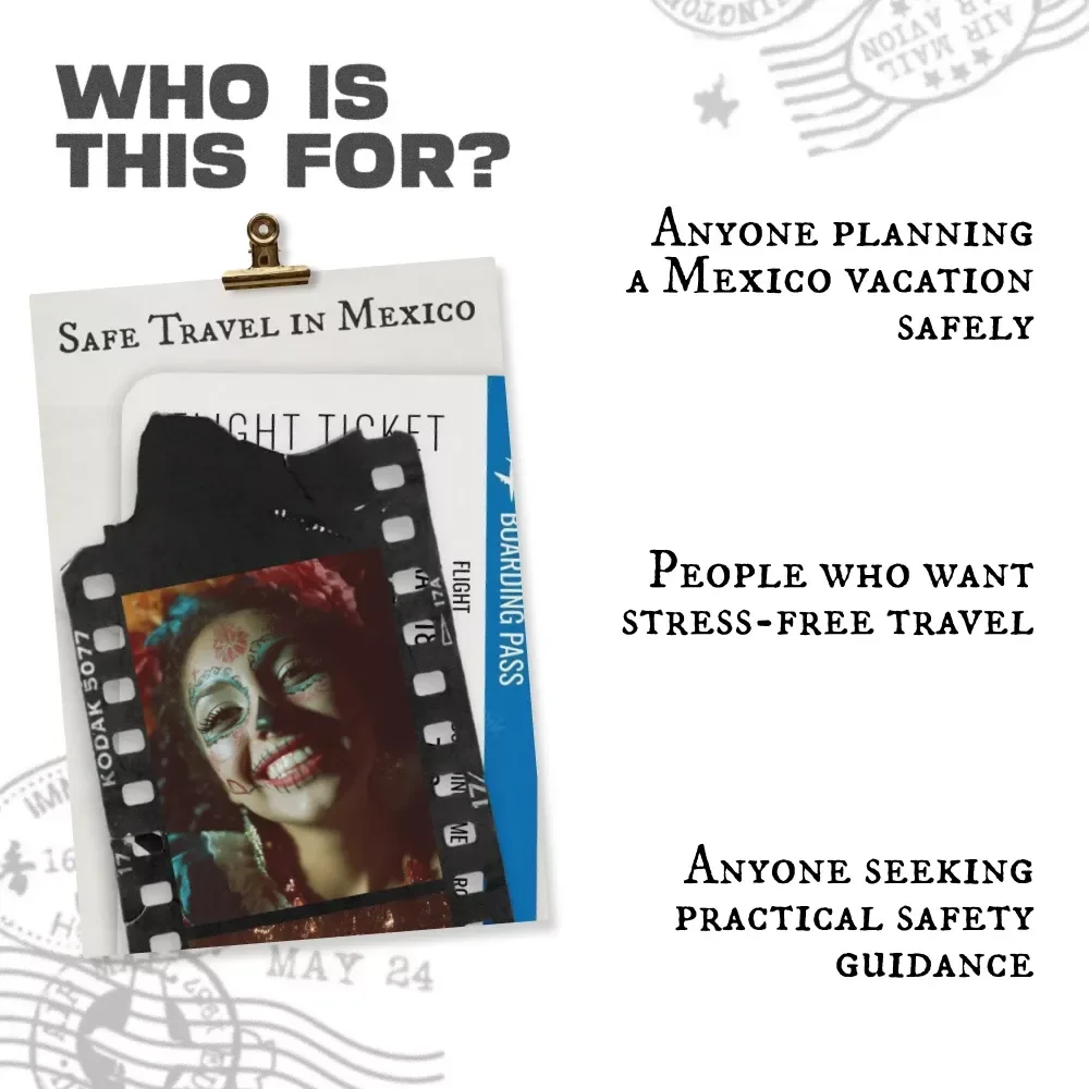 Safe Travel in Mexico – Essential eBook Guide for Travelers | How to Travel Mexico Safely | Digital Download for Stress-Free Trips