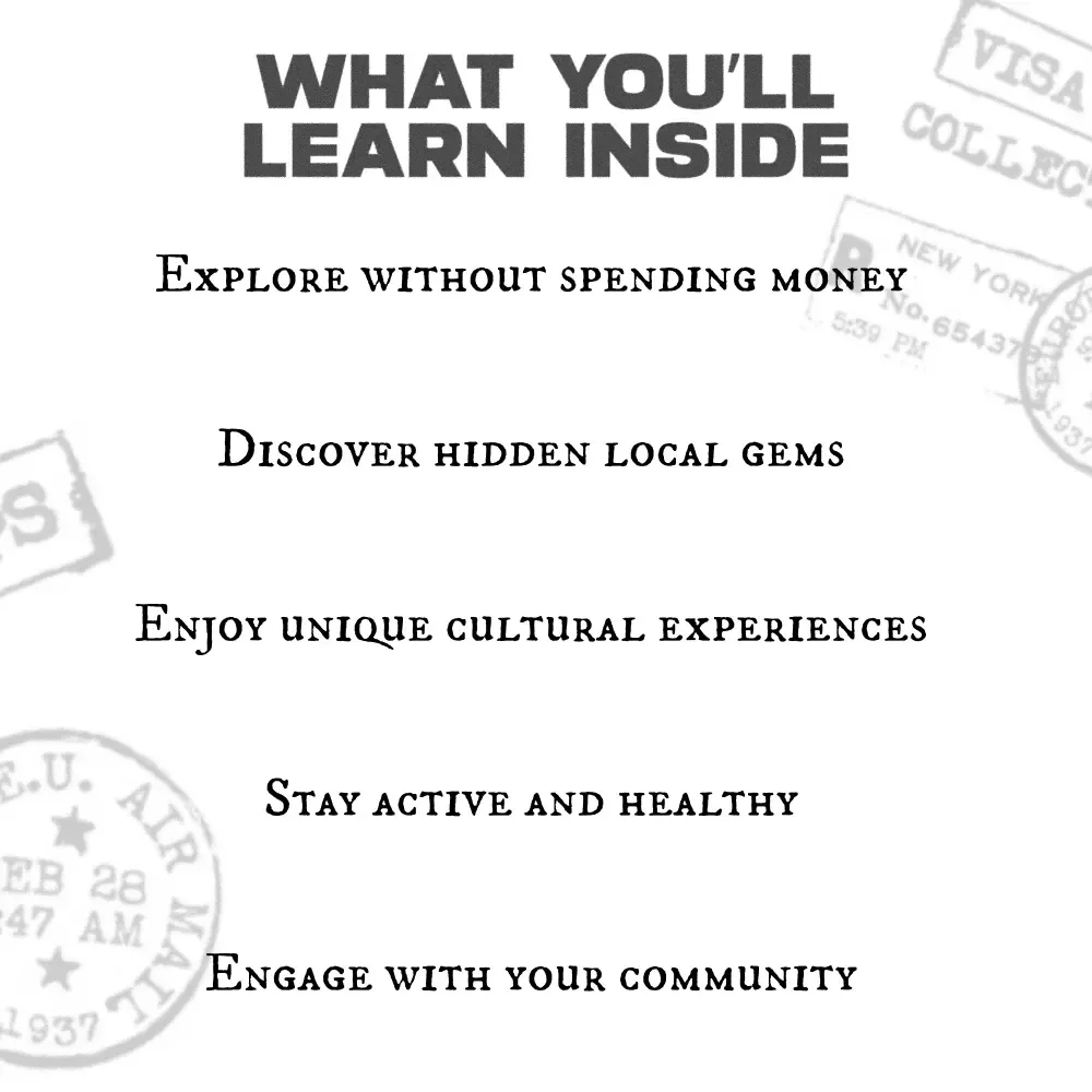 Free Things to Do in Any City: Checklist – Your Ultimate Guide to Free Local Adventures
