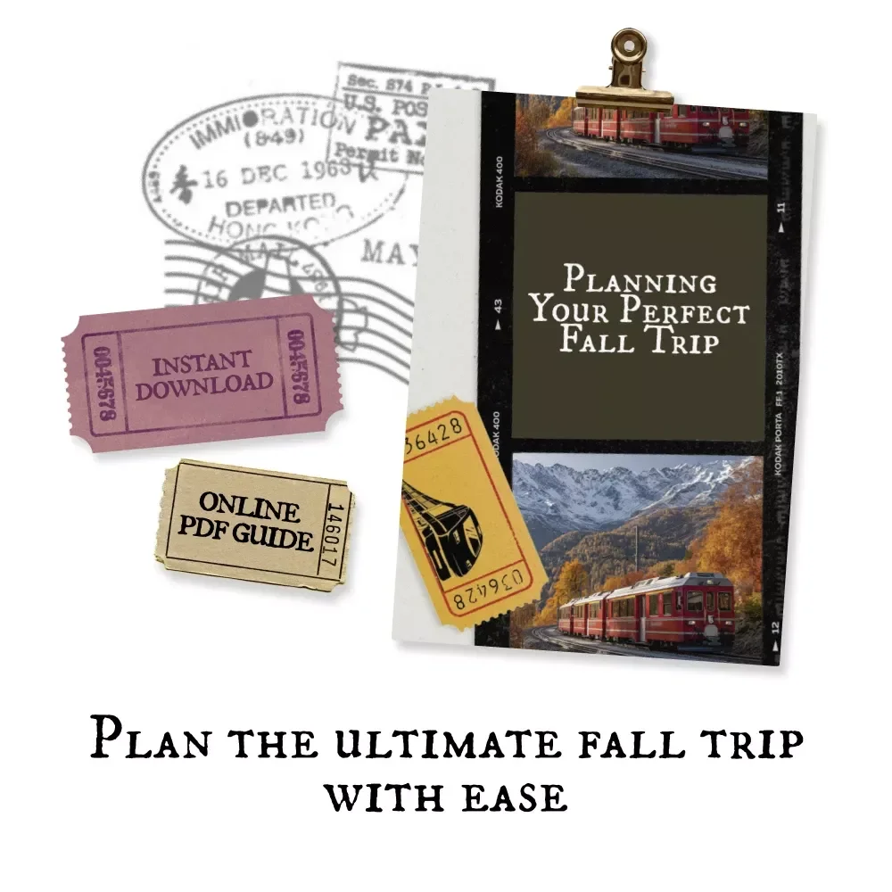Planning Your Perfect Fall Trip | Travel eBook for Stress-Free Fall Trip Planning, Scenic Destinations, Budget Tips, and AI Travel Tools