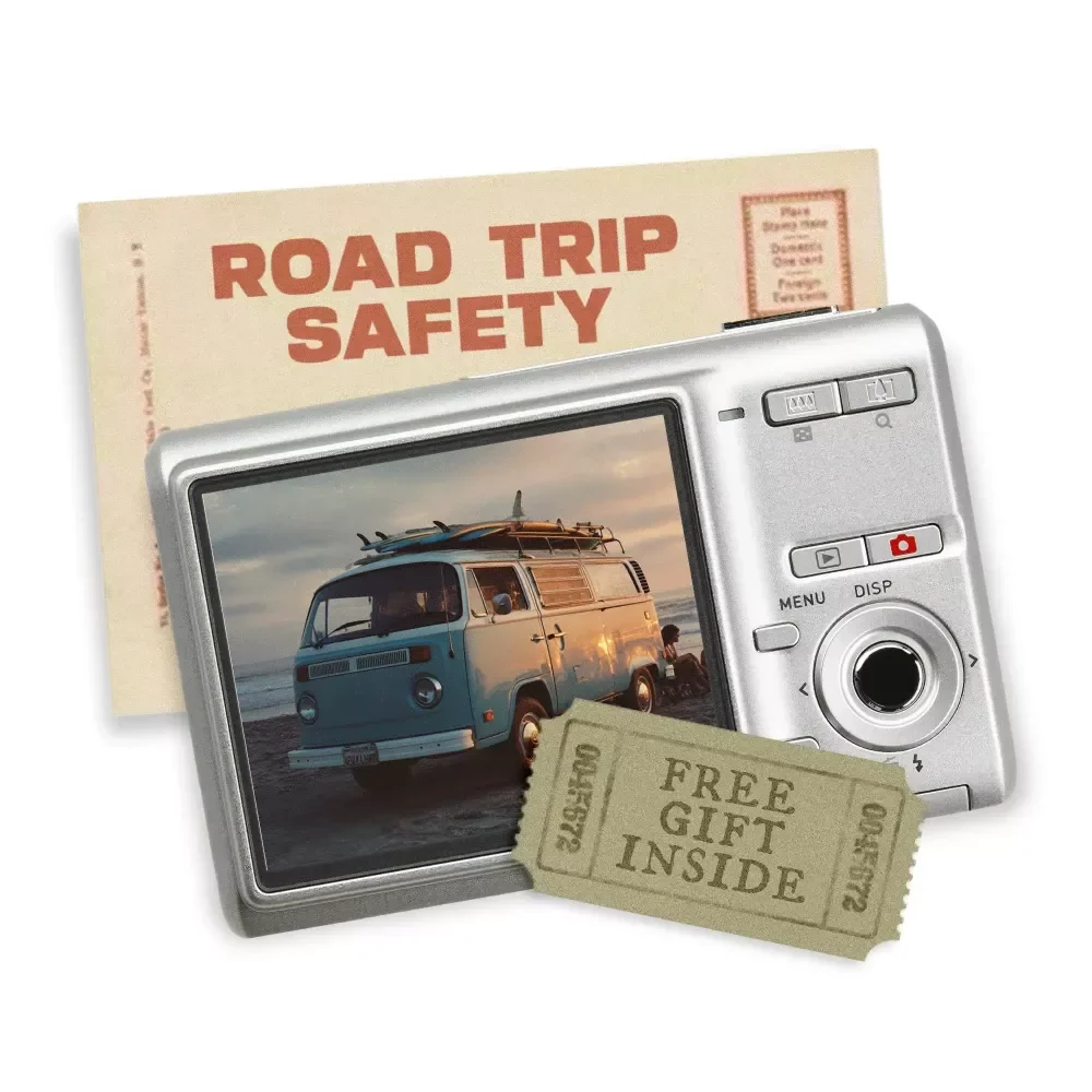 Road Trip Safety and Car Checklist | Printable Travel Prep Guide | Road Trip Safety Tips and Car Checklist for Smooth, Stress-Free Adventures
