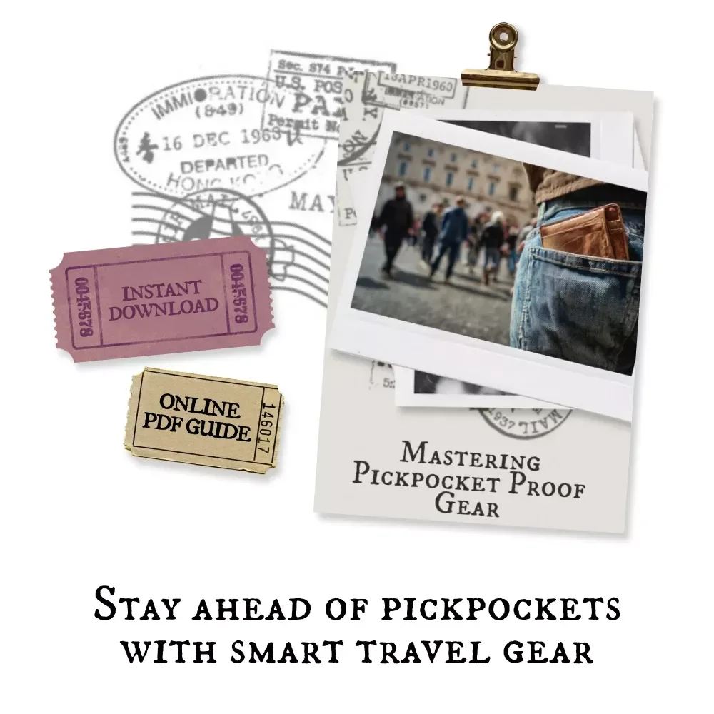 Mastering Pickpocket Proof Gear – Anti-Theft Travel Gear Guide, Pickpocket Prevention eBook, Travel Security Checklist for Smart & Safe Travelers