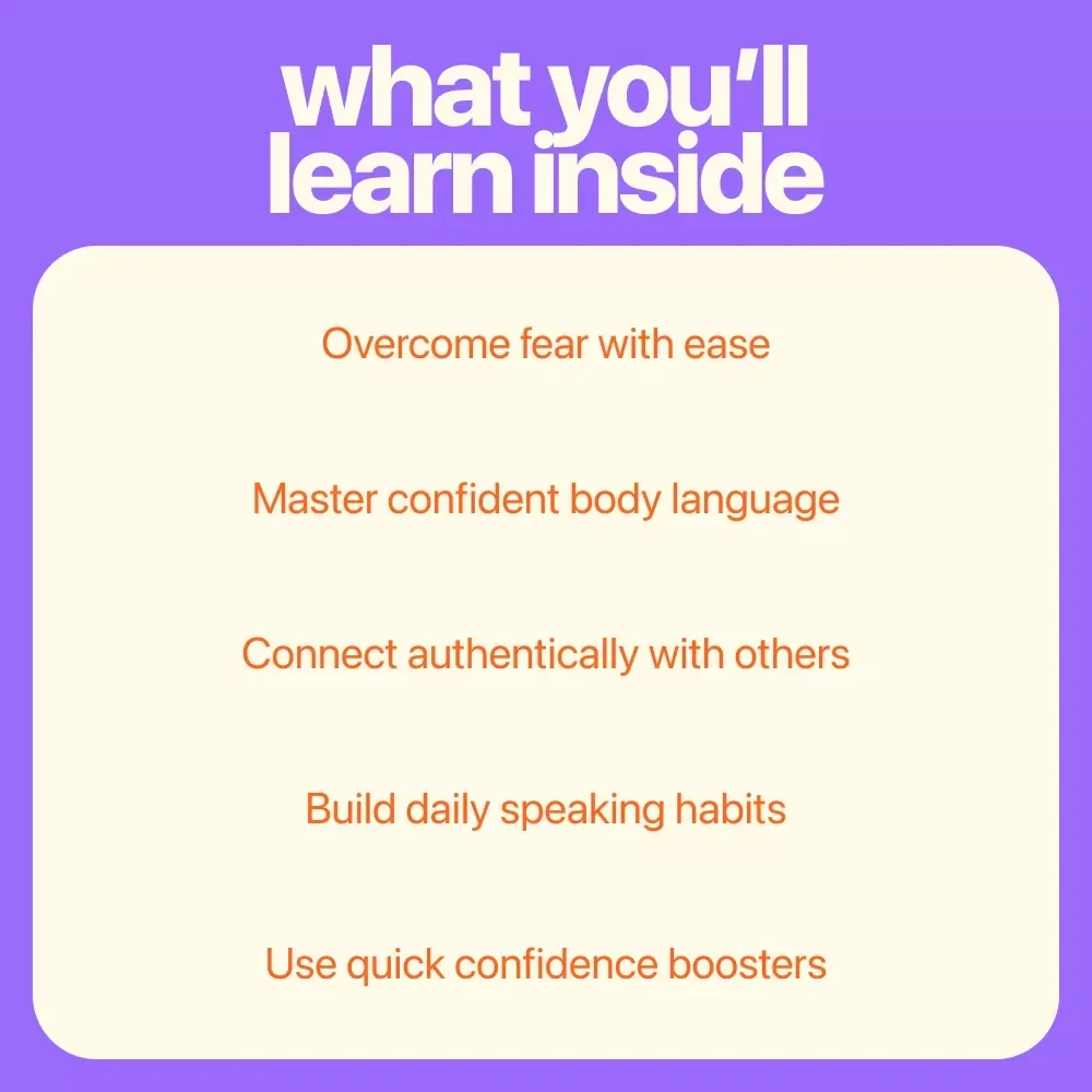 Speak Boldly: A Simple Guide to Confident Communication - Build Your Confidence in Speaking & Master Public Speaking Skills