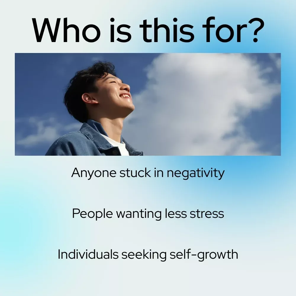 The Power of Positivity Digital Guide: How Positive Thinking Affects Your Life | Mindset Shift Workbook & Ebook