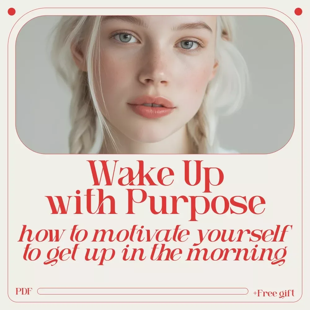 Wake Up with Purpose: A Practical Guide to Jumpstart Your Mornings with Motivation | eBook on How to Motivate Yourself to Get Up in the Morning