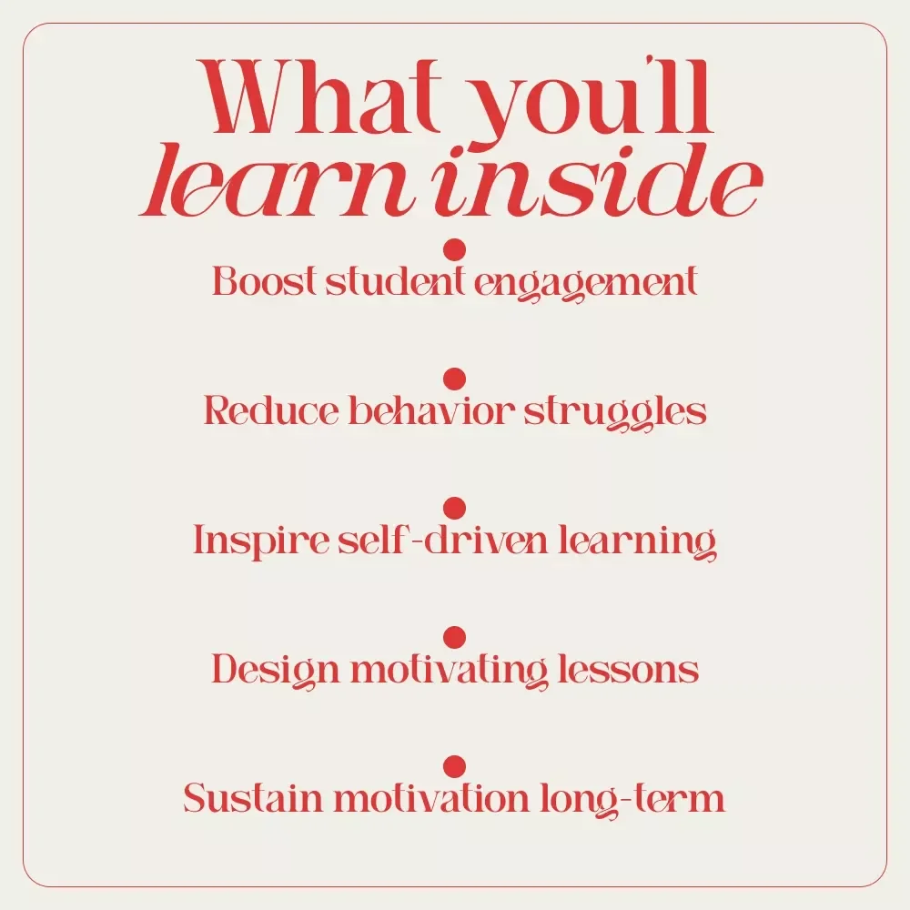 Ignite from Within: A Simple Guide to Intrinsically Motivate Students | Educator Guide on how to intrinsically motivate students