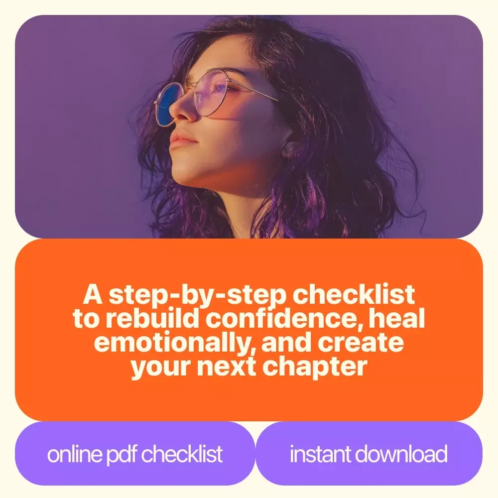 Breakup Glow-Up Checklist – How to Get My Confidence Back After a Breakup | Step-by-Step Confidence Comeback Plan