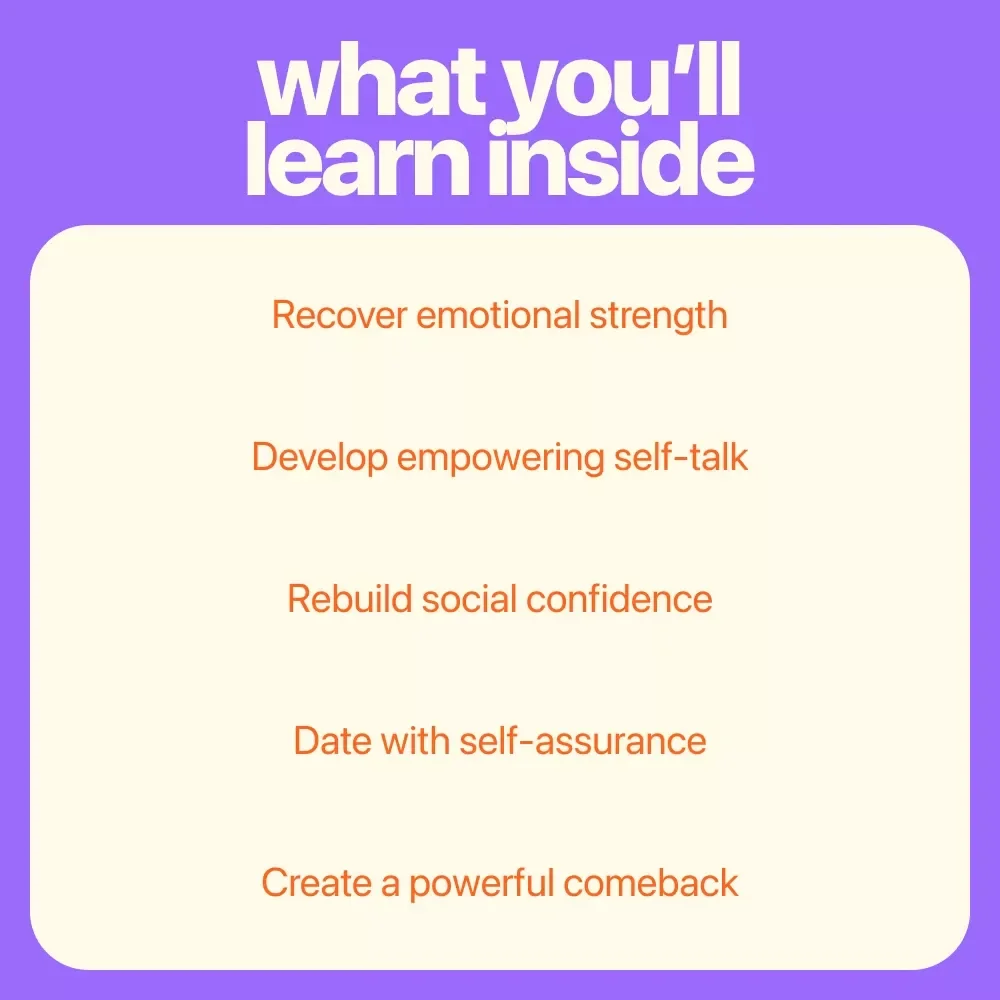 Back to Bold: Reclaiming Your Confidence After a Breakup - Guide to Regaining Self-Worth and Confidence After Heartbreak