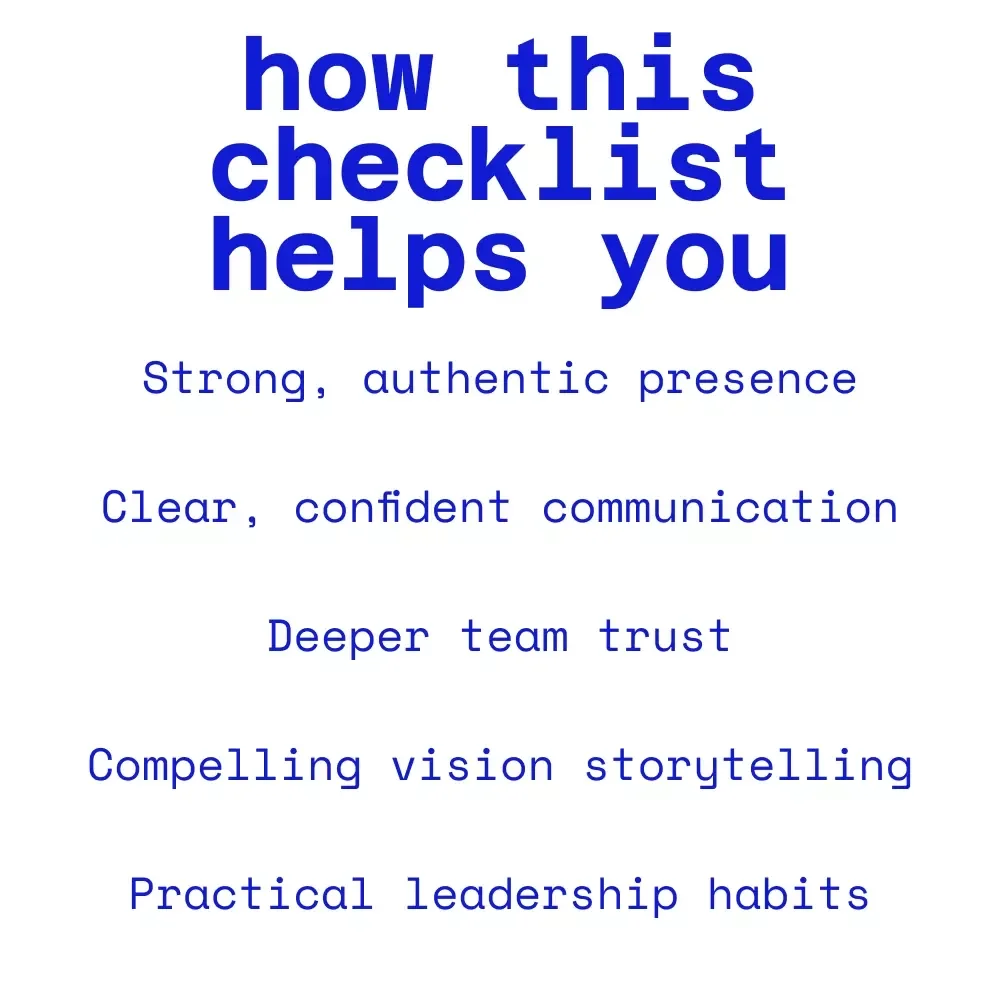 The Magnetic Leader’s Checklist | Charismatic Leadership Style Guide for Confident Presence, Influence & Vision | Digital Download
