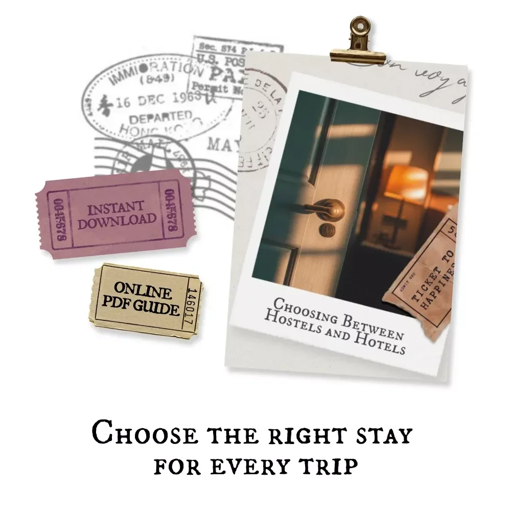 Choosing Between Hostels and Hotels – Smart Travel Accommodation Guide, Budget Planning Checklist & Decision Framework for Travelers