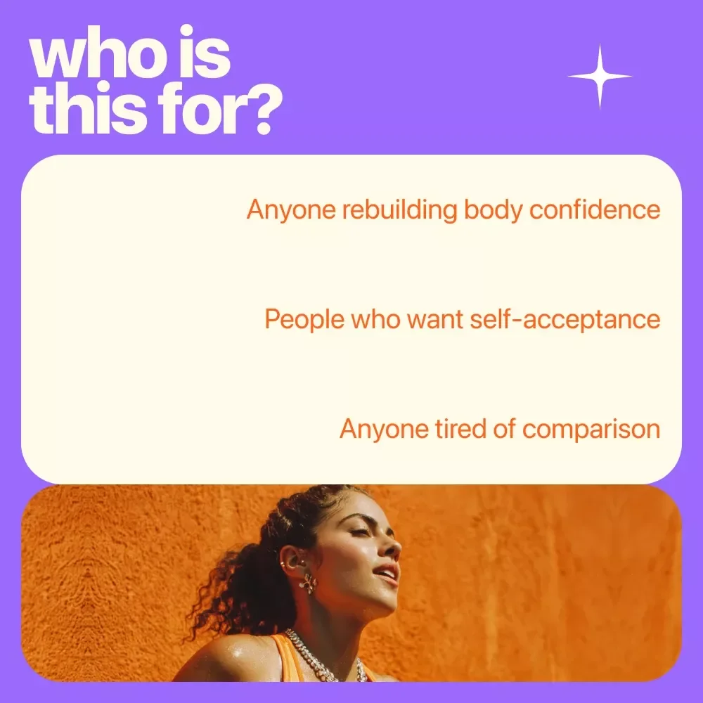 Own Your Glow: A Real-World Guide to Body Confidence | How to Have Body Confidence Daily, Mindset & Self-Love Digital Guide