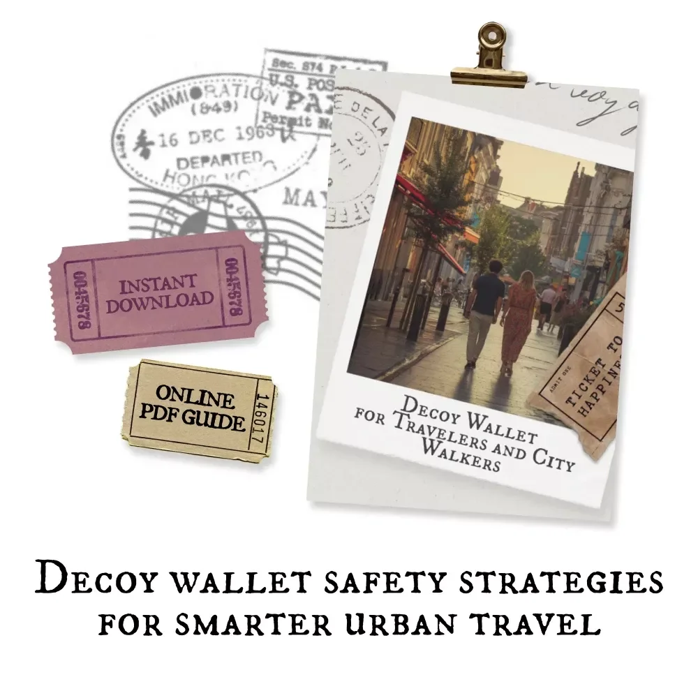Decoy Wallet for Travelers and City Walkers – Practical Safety Guide | Carry a Decoy Wallet Is It Worth It | Smart Street Safety Download