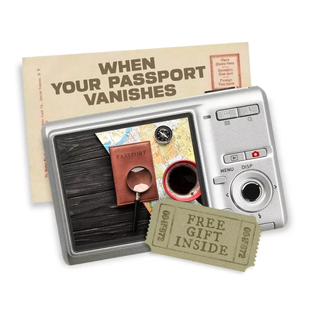 When Your Passport Vanishes – Lost Passport Travel Guide, Emergency Passport Replacement eBook, What to Do When Passport Is Lost Abroad, International Travel Checklist Digital Download
