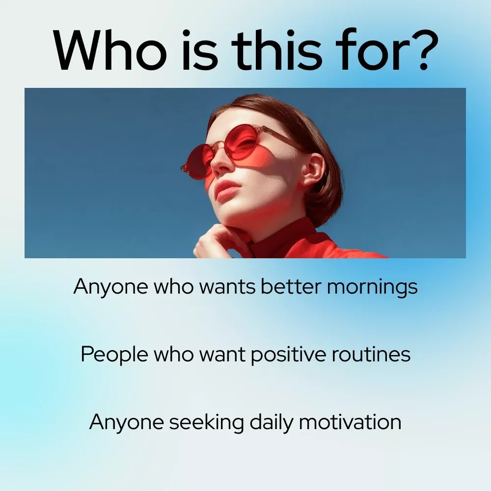 Rise & Shine Checklist: 10 Fun & Simple Steps to Start Your Day with Positive Words | Morning Mindset Printable, good morning with positive words, Daily Affirmation Routine