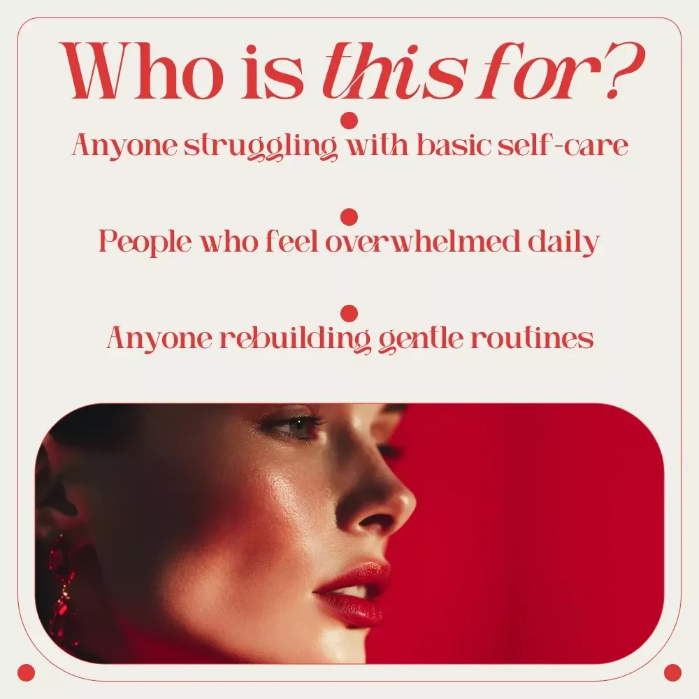 The Shower Power Checklist: Get Clean, Clear, and Confident—One Step at a Time | Gentle Self-Care Checklist for How to Get Motivated to Take a Shower