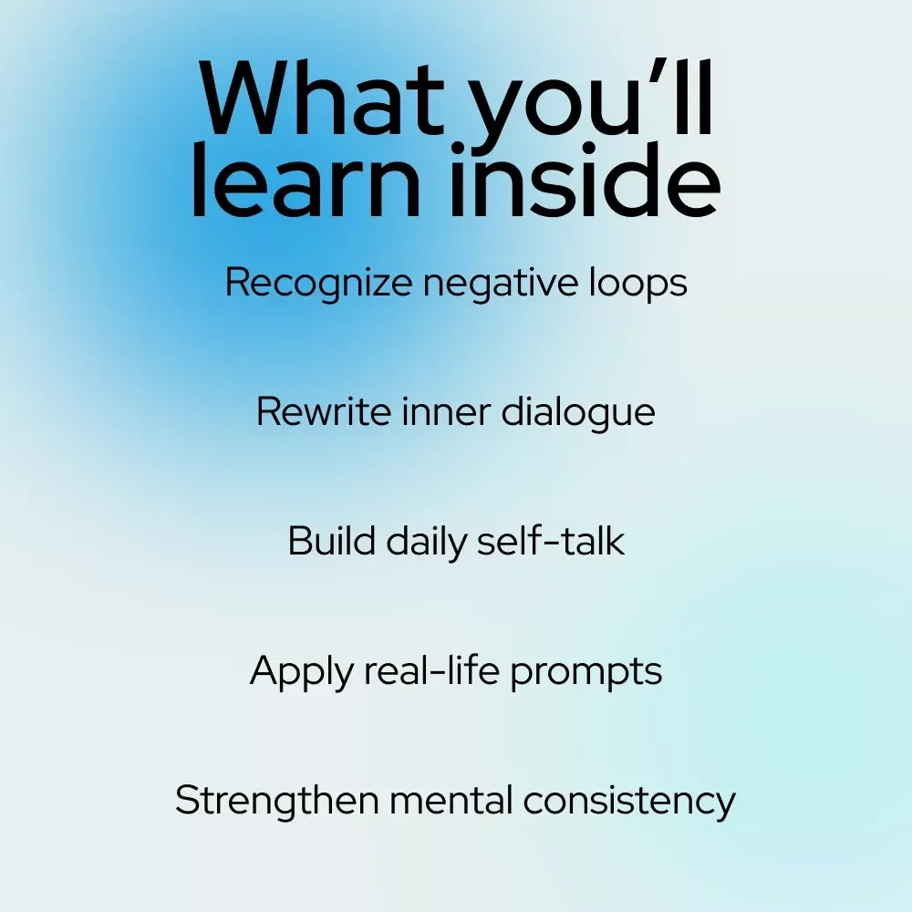 Talk Yourself Up: The Power of Positive Self-Talk – A Practical Guide on how to create positive self talk for Confidence, Mindset & Daily Motivation