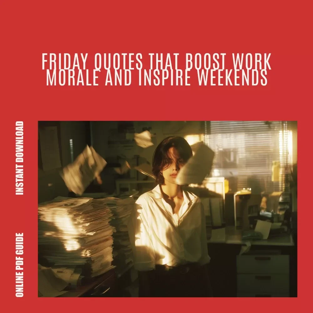 Friday Fuel: Workweek Wisdom to Power Your Weekend | Ebook of Friday Inspirational Quotes for Work, Motivation, Leadership & Team Culture